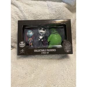 Tim Burton’s The Nightmare Before Christmas 3 Piece Figurine Set New